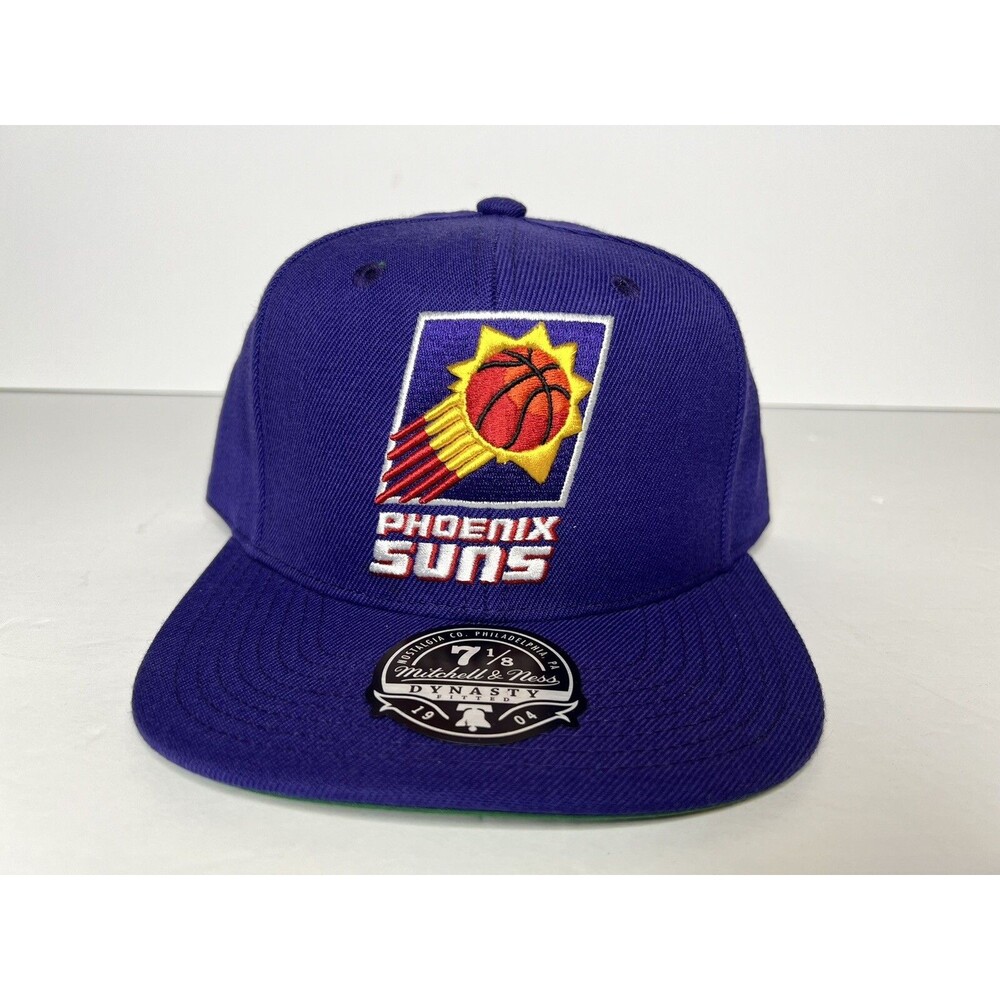 Mitchell & Ness 1904 Dynasty Phoenix Suns Fitted Cap Purple Size 7 1/8